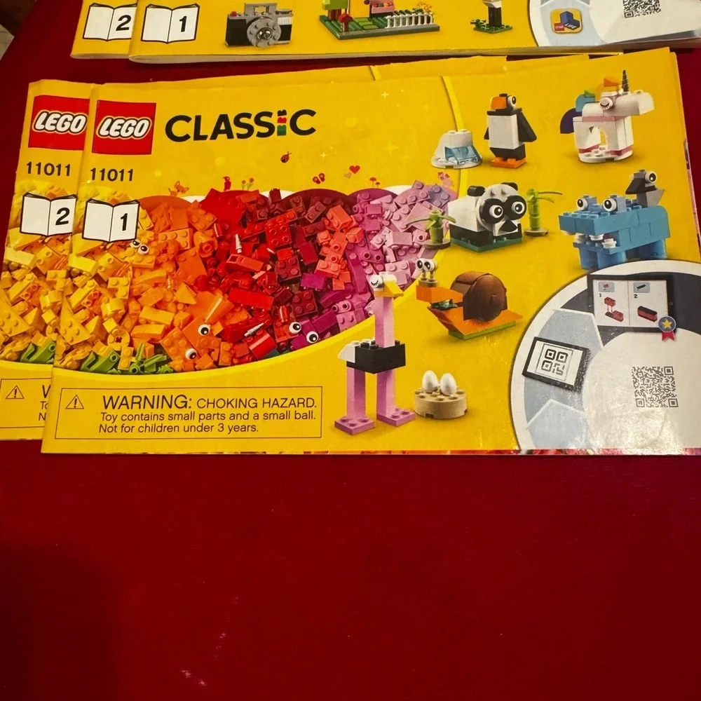 Lego Instructions Manual Only! Lot Of 5 Classic 10698 11011 10717 10713 11017 ++